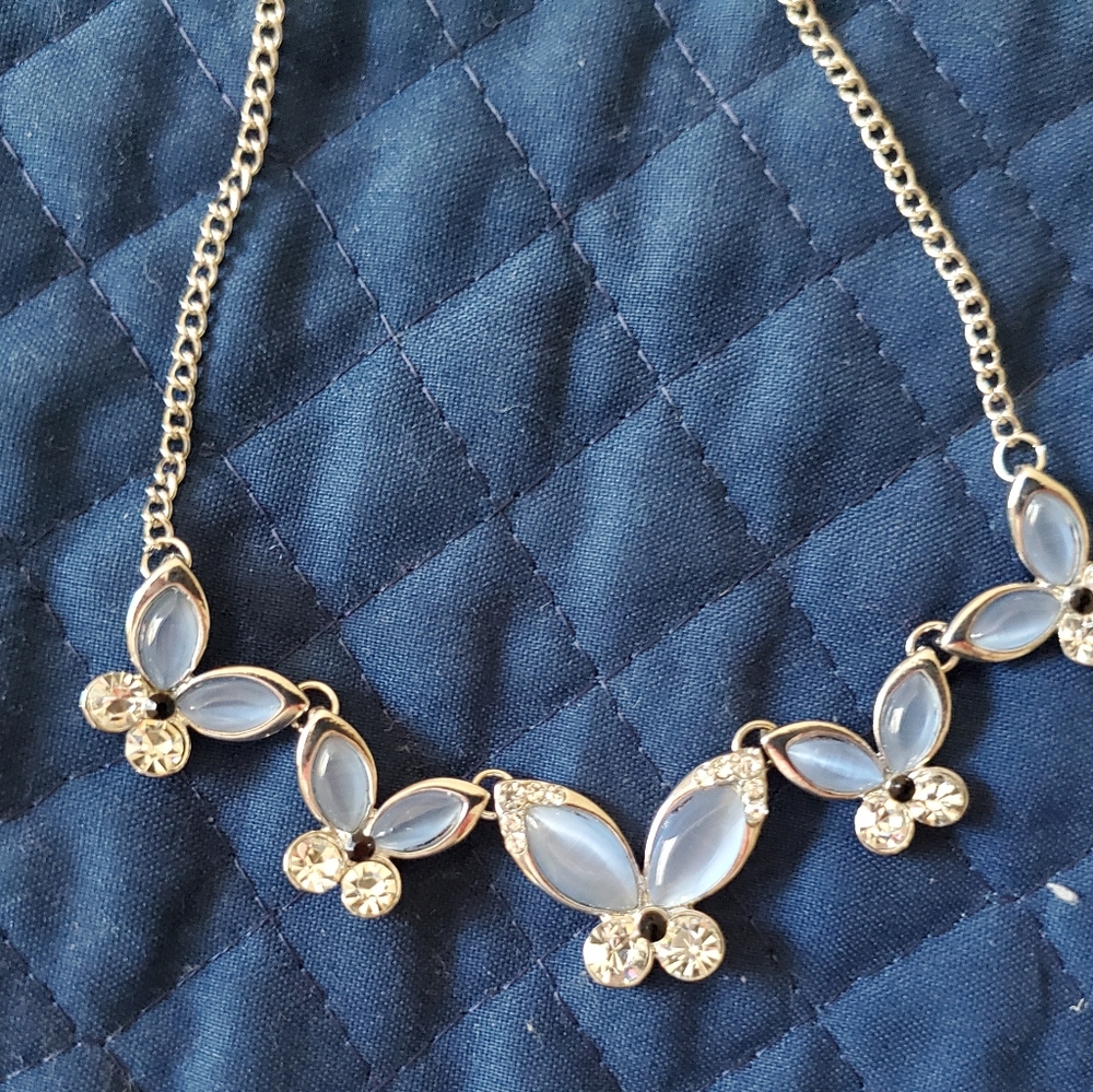 Butterfly Theme Casual Necklace. Tag Attached. Never Worn.